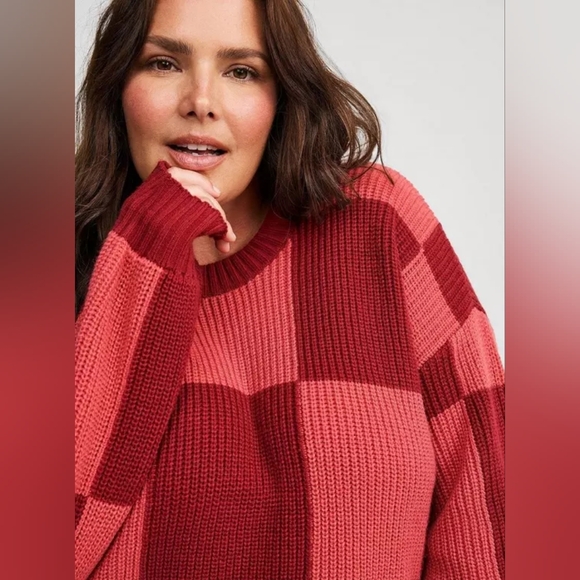 Torrid Pullover Drop Shoulder Sweater - Picture 2 of 11